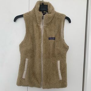 Patagonia Beige/Tan Fleece Vest